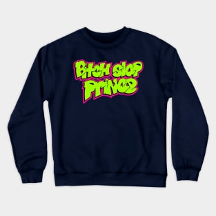 Funny Controversial Bitch Slap At The Oscars Meme Crewneck Sweatshirt